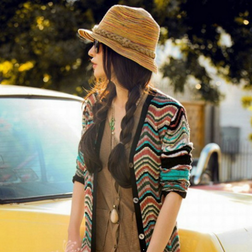 Colorful Fashion Straw Sun Hats